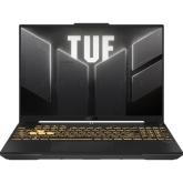 Laptop ASUS TUF Gaming F16 (2024) FX607JV-N3112, Intel i7-13650HX, 16inch, RAM 16GB, SSD 512GB, nVidia GeForce RTX 4060 8GB, No OS, Mecha Gray