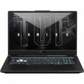 Laptop ASUS TUF Gaming F17 FX706HC-HX038, Intel Core i7-11800H, 17.3 inch, RAM 16GB, SSD 512GB, nVida GeForce RTX 3050 4GB, No OS, Graphite Black