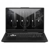 Laptop ASUS TUF Gaming F17 FX706HCB-HX152, Intel Core i7-11800H, 17.3inch, RAM 16GB, SSD 512GB, nVidia GeForce RTX 3050 4GB, No OS, Graphite Black