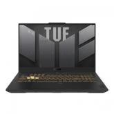 Laptop ASUS TUF Gaming A17 (2023) FX707VU4-HX035, Intel Core i7-13700H, 17.3inch, RAM 16GB, SSD 512GB, nVidia GeForce RTX 4050 6GB, No OS, Mecha Grey