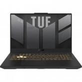 Laptop ASUS TUF Gaming F17 FX707ZE-HX078, Intel Core i7-12700H, 17.3inch, RAM 16GB, SSD 512GB, nVidia GeForce RTX 3050 Ti 4GB, No OS, Jaeger Gray