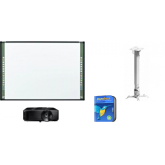 Pachet interactiv - Tabla StarBoard FX79E2 88inch + Videoproiector Optoma DS317E + Suport Reflecta 23054 + Software mozaBook