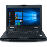 Laptop Panasonic ToughBook 55, Intel Core i5-1345U, 14inch Touch, RAM 8GB, SSD 512GB, Intel Iris Xe Graphics, Layout DE, Windows 11 Pro, Black