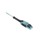 Pigtail Panduit FZ2RLU1U1ONM003, 2 mm, OM4, LC Duplex, 3 m, Blue