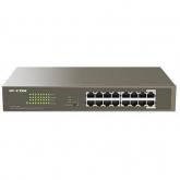 Switch IP-COM G1116P-16-150W, 16 porturi, PoE