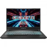 Laptop Gigabyte G5 GD, Intel Core i5-11400H, 15.6inch, RAM 16GB, SSD 512GB, nVidia GeForce RTX 3050 4GB, Windows 10, Black