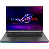 Laptop ASUS ROG Strix G16 (2023) G614JI-N4083, Intel Core i9-13980HX, 16inch, RAM 16GB, SSD 1TB, nVidia GeForce RTX 4070 8GB, No OS, Volt Green