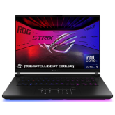 Laptop ASUS ROG Strix SCAR 16 MiniLED (2025) G635LW-RW069, Intel Core Ultra 9 275HX, 16 inch, RAM 64GB, SSD 2 x 2TB, nVidia GeForce RTX 5080 16 GB, No OS, Off Black