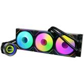 Cooler procesor Lian Li Galahad II Trinity SL-INF 360, ARGB LED, 3 x 120 mm, Black