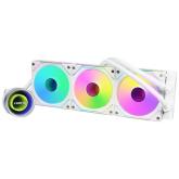 Cooler procesor Lian Li Galahad II Trinity SL-INF 360, ARGB LED, 3 x 120 mm, White
