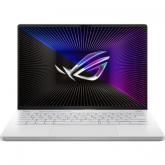 Laptop ASUS Zephyrus G14 (2023) GA402XU-N2028, AMD Ryzen 9 7940HS, 14inch, RAM 16GB, SSD 1TB, nVidia GeForce RTX 4050 6GB, No OS, Moonlight White