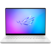 Laptop ASUS ROG Zephyrus G14 (2025) GA403WW-QS081, AMD Ryzen AI 9 HX 370, 14 inch, RAM 64GB, SSD 2TB, nVidia GeForce RTX 5080 16GB, No OS, Platinum White