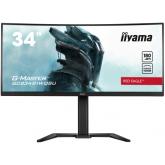 Monitor LED Curbat Iiyama G-Master GCB3481WQSU-B1, 34inch, 3440x1440, 0.3ms GTG, Black