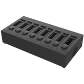 Statie de incarcare Getac pentru acumulator Tableta F110, 8 sloturi, Black