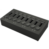 Statie de incarcare Getac GCECKP pentru acumulator Tableta ZX10 / ZX80, 8 sloturi, Black