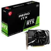 Placa video MSI nVidia GeForce RTX 3050 AERO ITX OC 8GB, GDDR6, 128bit