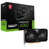 Placa video MSI nVidia GeForce RTX 4060 VENTUS 2X BLACK 8 GB, GDDR6, 128 bit