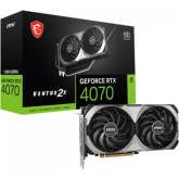 Placa video MSI nVidia GeForce RTX 4070 VENTUS 2X E1 OC 12GB, GDDR6, 192bit