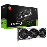 Placa video MSI nVidia GeForce RTX 4070 VENTUS 3X E1 OC 12GB, GDDR6, 192bit