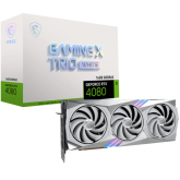 Placa video MSI nVidia GeForce RTX 4080 GAMING X TRIO WHITE 16GB, GDDR6X, 256bit