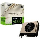 Placa video MSI nVidia GeForce RTX 5060 INSPIRE ITX OC 8GB, GDDR7, 128 bit