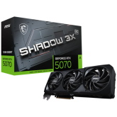 Placa video MSI nVidia GeForce RTX 5070 SHADOW 3X OC 12GB, GDDR7, 192 bit
