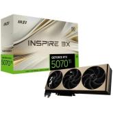 Placa video MSI nVidia GeForce RTX 5070 Ti INSPIRE 3X OC 16 GB, GDDR7, 256 bit