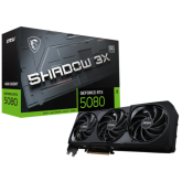 Placa video MSI nVidia GeForce RTX 5080 SHADOW 3X OC 16 GB, GDDR7, 256 bit