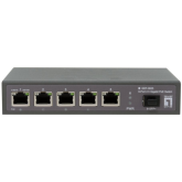 Switch Level One GEP-0625, 5 porturi (4 PoE)