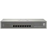 Switch Level One GEP-0821, 8 porturi, PoE