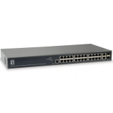 Switch Level One GEP-2681, 24 porturi, PoE