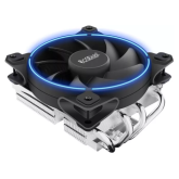 Cooler procesor PcCOOLER GI-46U, BLUE LED, 120 mm, Black