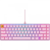 Tastatura Glorious PC Gaming Race GLO-GMMK2-65-FOX-P, RGB LED, USB-C, Pink