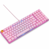 Tastatura Glorious PC Gaming Race GLO-GMMK2-96-FOX-P, RGB LED, USB-C, Pink