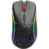 Mouse Optic Glorious PC Gaming Race Glorious Model D Wireless, USB, Matte Black