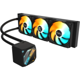 Cooler procesor Gigabyte AORUS GAMING 360, ARGB LED, 3 x 120 mm, Black