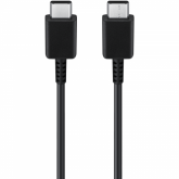 Cablu de date Samsung GP-TOU021RFCBW, USB-C - USB-C, 1.8 m, Black