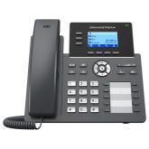 Telefon IP Grandstream GRP2604, 6 conturi SIP, 3 Linii, Black
