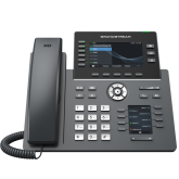 Telefon IP Grandstream GRP2616, 6 conturi SIP, 6 linii, PoE, Dark Grey