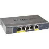 Switch Netgear ProSafe Plus GS105PE, 5 porturi (2 PoE)