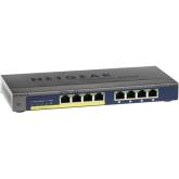 Switch Netgear ProSafe GS108P, 8 porturi (4 PoE)