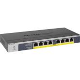 Switch Netgear GS108PP, 8 Porturi, PoE+