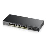 Switch ZyXEL GS1100-10HP V2, 8 porturi, PoE