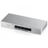 Switch Zyxel GS1200-5HP, 5 porturi (4 PoE)