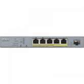Switch ZyXEL GS1350-6HP, 5 porturi, PoE