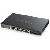 Switch  Zyxel GS192024HPV2-EU010, 24 porturi, PoE