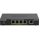 Switch Netgear GS305PPv3, 5 porturi (4 PoE)