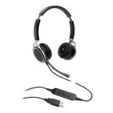 Casti cu microfon Grandstream GUV3005, USB-A, Black