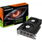 Placa video Gigabyte nVidia GeForce RTX 4060 WINDFORCE 8GB, GDDR6, 128bit