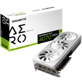 Placa video Gigabyte nVidia GeForce RTX 4070 SUPER AERO OC 12GB, GDDR6X, 192bit